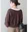 【WEB限定】【バイパチ】WZIPショート丈ニットカーディガン