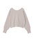 【WEB限定】【バイパチ】WZIPショート丈ニットカーディガン