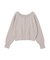 【WEB限定】【バイパチ】WZIPショート丈ニットカーディガン