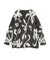 Vネックアソートシャギーカーディガン