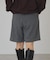 ツィードハーフパンツ