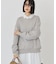 【バイパチ】カシミヤブレンドコクーンニット