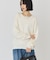 【バイパチ】カシミヤブレンドコクーンニット