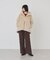 【バイパチ】カシミヤブレンドコクーンニット