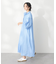 シワ軽減/イージーケアシャツワンピース