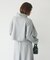 【WEB限定】裏毛ダブルジップショートスウェット