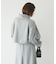 【WEB限定】裏毛ダブルジップショートスウェット