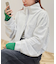 【WEB限定】裏毛ダブルジップショートスウェット