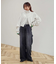 【WEB限定】裏毛ダブルジップショートスウェット