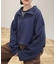 【WEB限定】裏毛ダブルジップショートスウェット