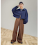 【WEB限定】裏毛ダブルジップショートスウェット