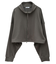 【WEB限定】裏毛ダブルジップショートスウェット