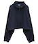 【WEB限定】裏毛ダブルジップショートスウェット