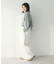 【ユニセックス】ホワイトデニムベイカーパンツ