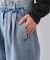 レイヤードデニムパンツ