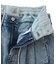 レイヤードデニムパンツ