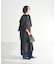 レイヤード風シャツワンピース