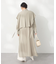 レイヤード風シャツワンピース