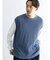 ニットベスト+ロングスリーブ TEE セット