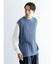 ニットベスト+ロングスリーブ TEE セット