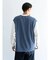 ニットベスト+ロングスリーブ TEE セット