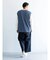 ニットベスト+ロングスリーブ TEE セット