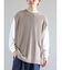 ニットベスト+ロングスリーブ TEE セット