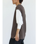 ニットベスト+ロングスリーブ TEE セット