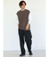 ニットベスト+ロングスリーブ TEE セット