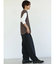 ニットベスト+ロングスリーブ TEE セット