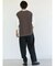 ニットベスト+ロングスリーブ TEE セット