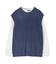 ニットベスト+ロングスリーブ TEE セット