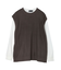 ニットベスト+ロングスリーブ TEE セット