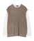 ニットベスト+ロングスリーブ TEE セット