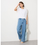 2WAYサロペットデニムパンツ