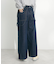 2WAYサロペットデニムパンツ