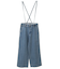2WAYサロペットデニムパンツ