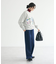 裏起毛デニムワイドパンツ
