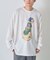 【ユニセックス】アニマルプリントL/S TEE-A