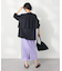 【追加】バックフリルシャツ/25SS