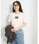 ロゴ刺繍TEE