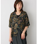 レーヨン総柄シャツ