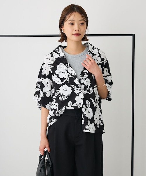 レーヨン総柄シャツ｜クラフトスタンダードブティックの通販