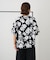 レーヨン総柄シャツ