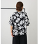 レーヨン総柄シャツ