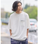 接触冷感/吸水速乾/UVカット DRY-MIX ポケット付きTシャツ