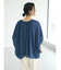 ヴィンテージボイル2WAYタックブラウス