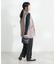 シャギーベスト