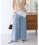 デニムタックパンツ