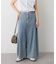 デニムタックパンツ